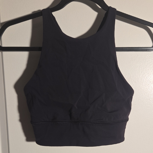 Lululemon Athletica Black Sports Bra - Picture 1 of 5